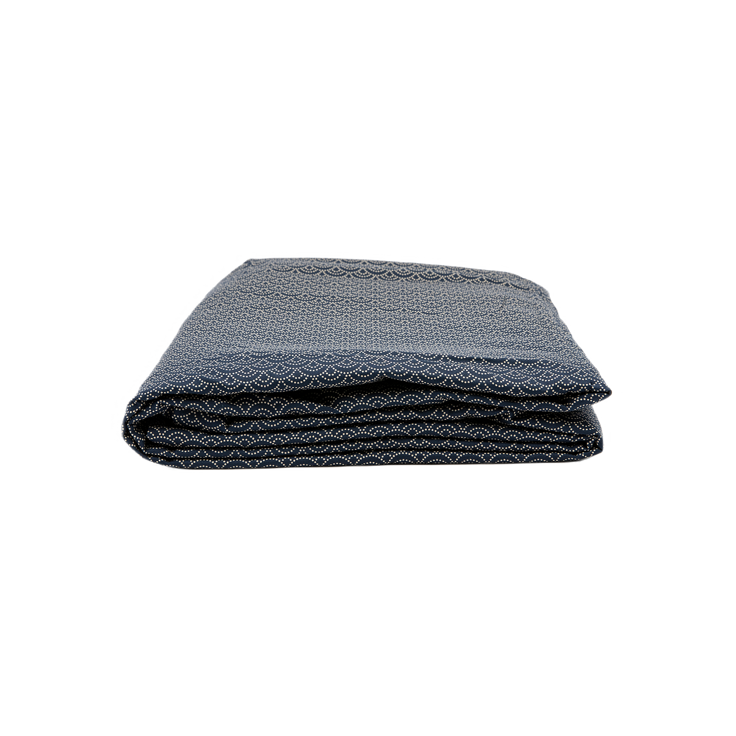 J-Life Seikai Ha Navy Custom Kakefuton with Removable Cover_Kakefutons_Kakefuton with custom cover_Japan Tradition_Sleep System_Handmade__1