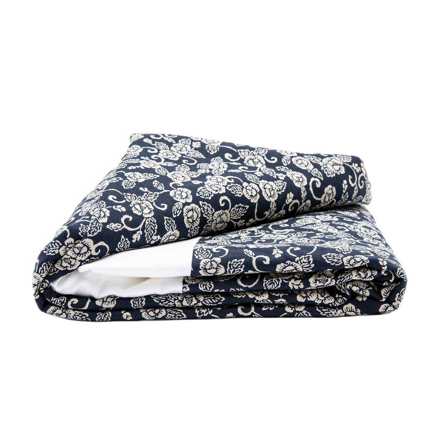 J-Life Kakefuton Hana Navy Custom COVER ONLY_Kakefutons