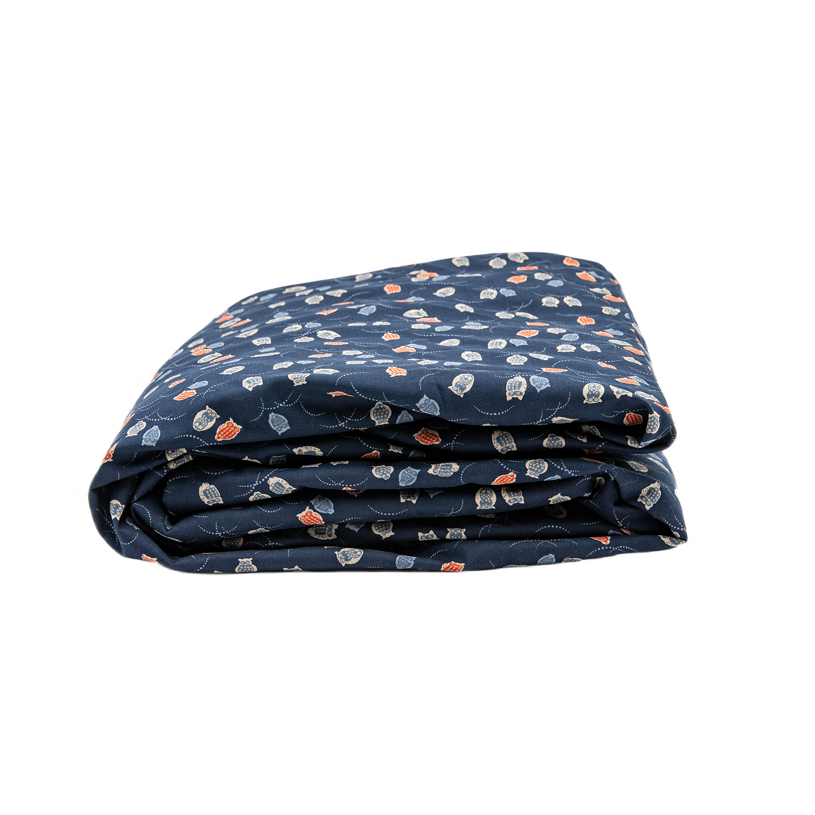 J-Life Fukurou Navy Custom Kakefuton with Removable Cover_Kakefutons_Kakefuton with custom cover_Japan Tradition_Sleep System_Handmade