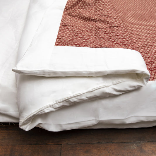 J-Life Asa No Ha Red Custom Kakefuton with Removable Cover