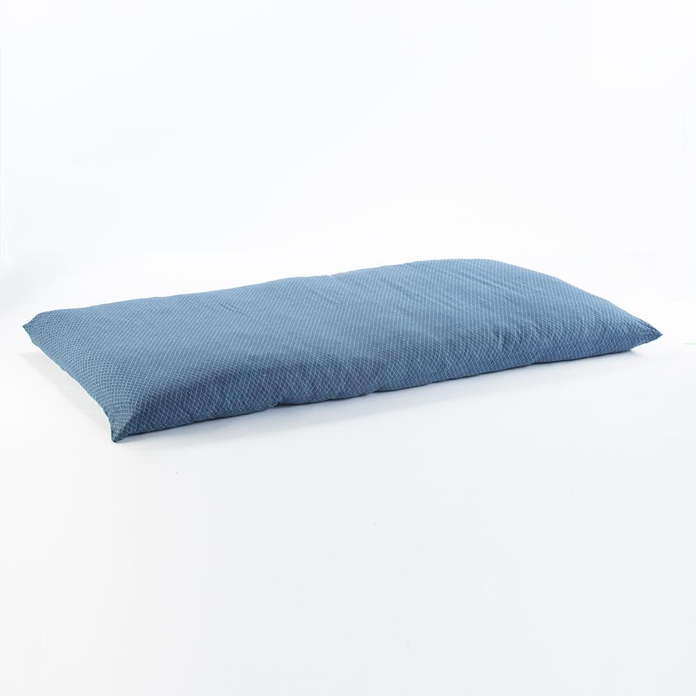 Shiki Futon Nami Blue Removable COVER ONLY