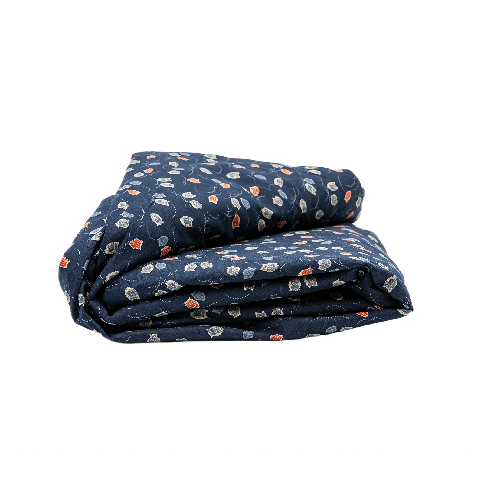 J-Life Kakefuton Fukurou Navy Custom COVER ONLY_Kakefutons_Kakefuton Custom Cover Only_Japan Tradition
