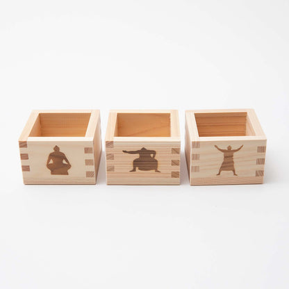 Okurimasu_Lifestyle_Japanese Cypress_180mL_Made in Japan_Three Cups_1_2_3_4