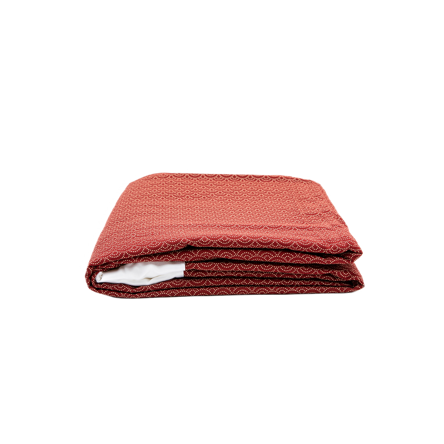 J-Life Seikai Ha Red Custom Kakefuton with Removable Cover_Kakefutons_Kakefuton with custom cover