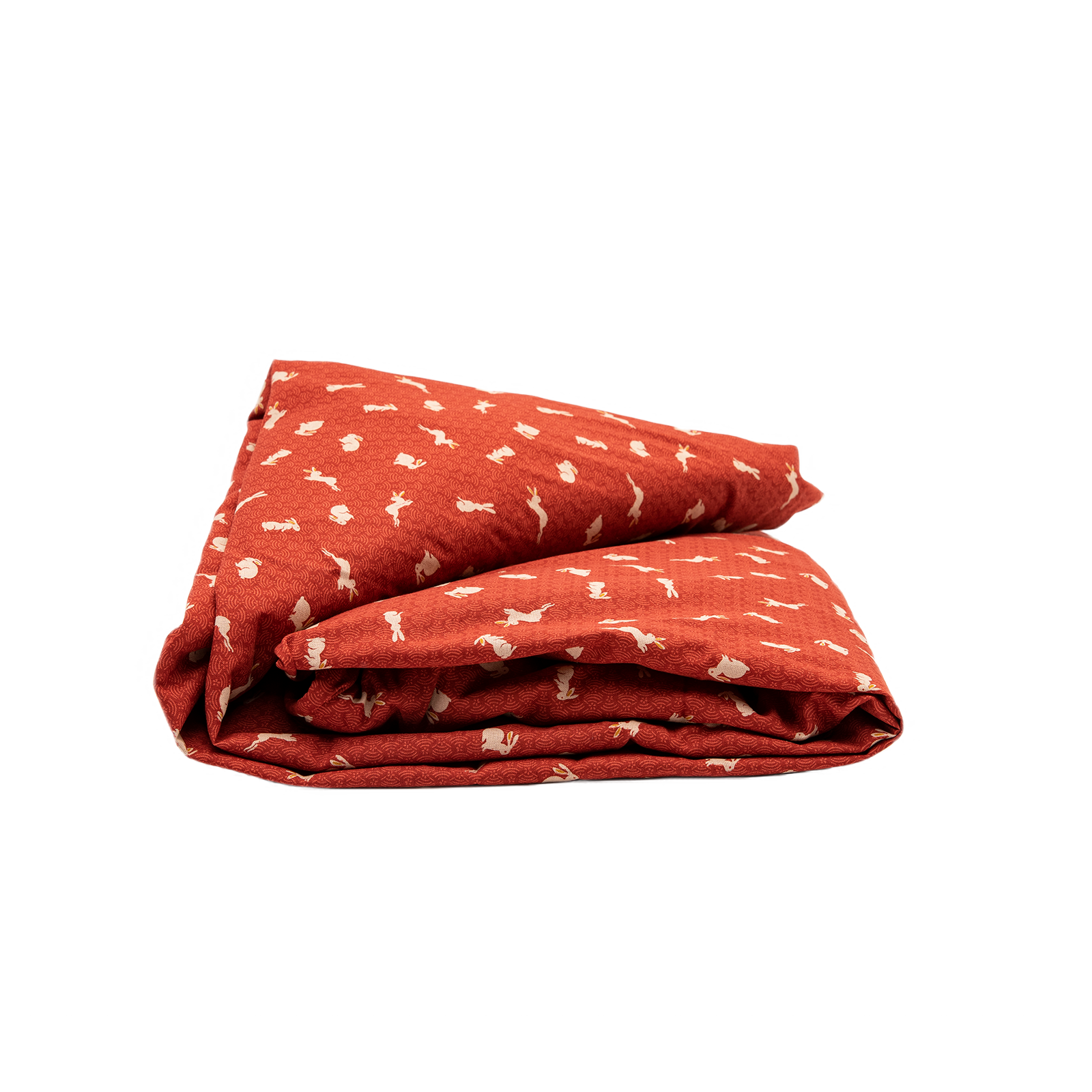 J-Life Kakefuton Usagi "Bunny" Red Custom COVER ONLY_Kakefutons_Kakefuton Custom Cover Only_Japan Tradition
