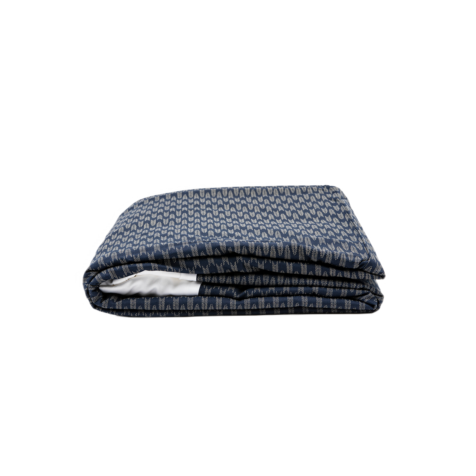 J-Life Ya Gasuri Navy Custom Kakefuton with Removable Cover_Kakefutons_Kakefuton with custom cover