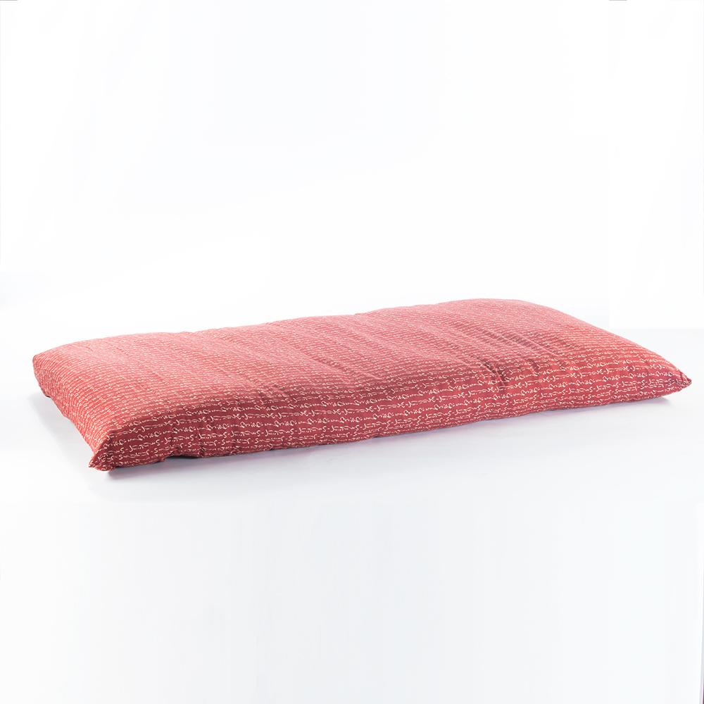 J-Life Shikifuton with Kanji Red Removable Cover