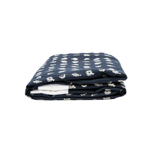 J-Life Kakefuton Marin Navy Custom COVER ONLY