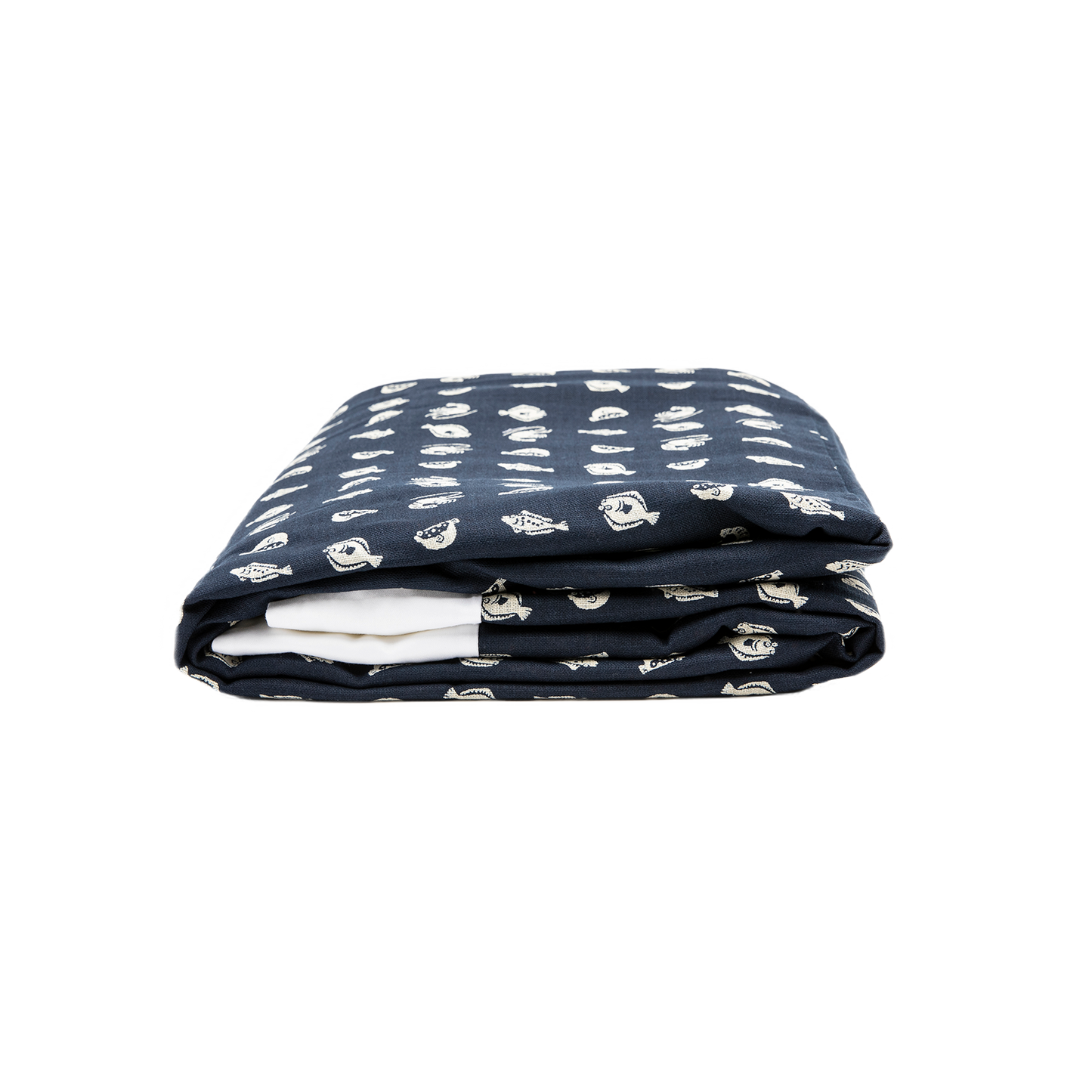 J-Life Marin Navy Custom Kakefuton with Removable Cover_Kakefutons_Kakefuton with custom cover