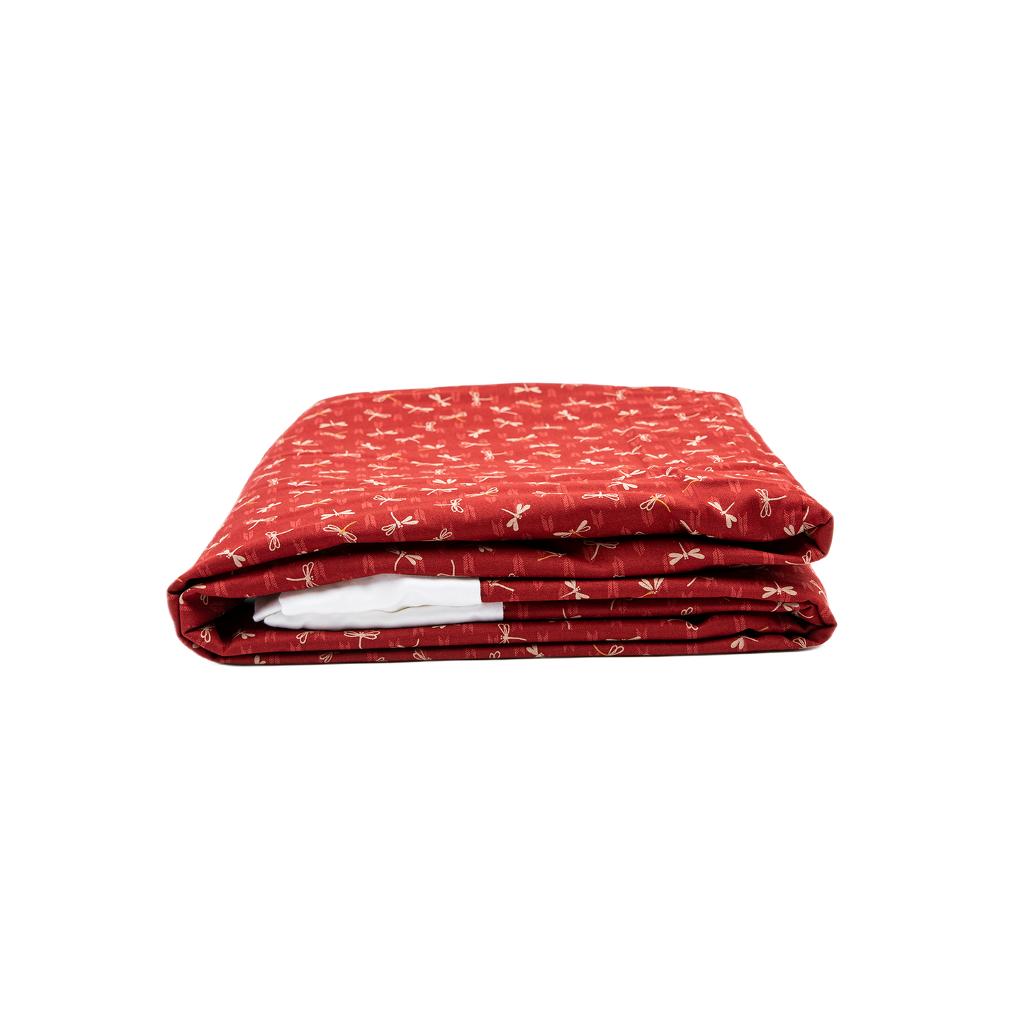 J-Life Tombo Red Custom Kakefuton with Removable Cover_Kakefutons_Kakefuton with custom cover
