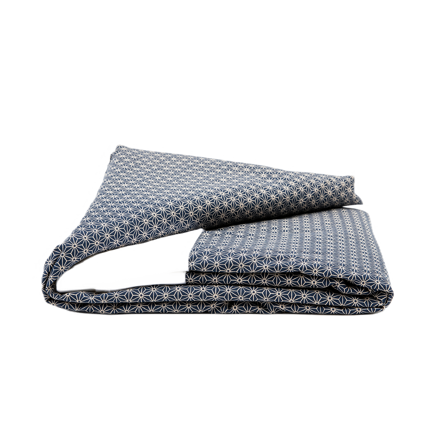 J-Life Asa No Ha Navy #2 Custom Kakefuton with Removable Cover_Kakefutons