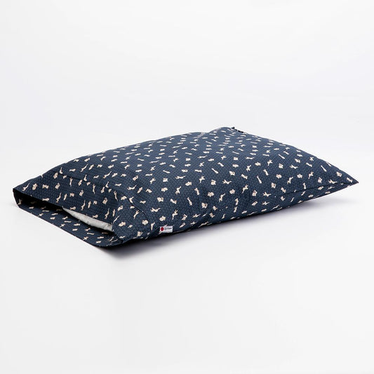 J-Life Usagi Navy Pillowcase