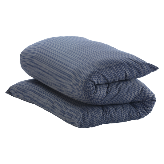 Shikifuton Ya Gasuri Navy Removable COVER ONLY