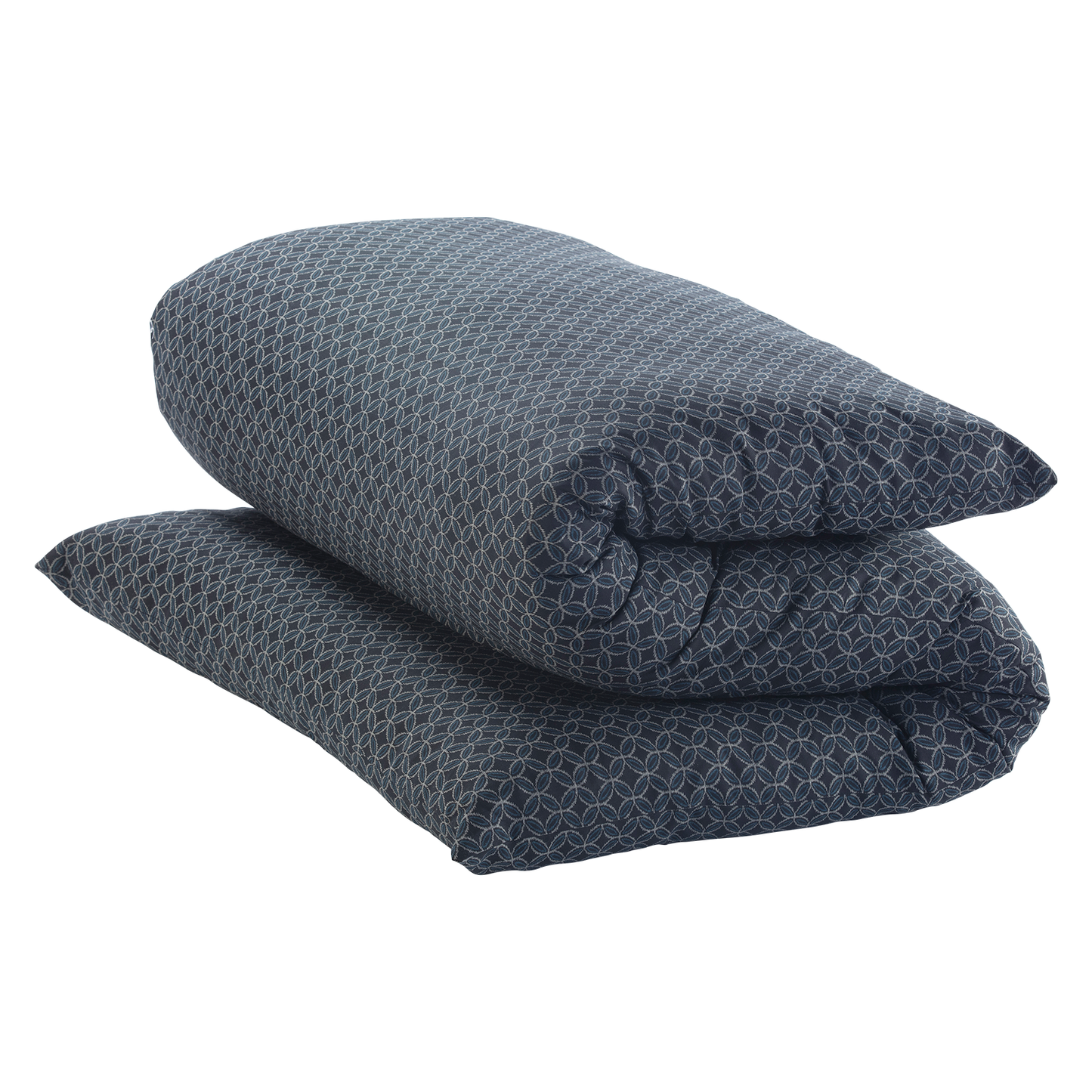Shiki Futon Marugata Navy Removable COVER ONLY
