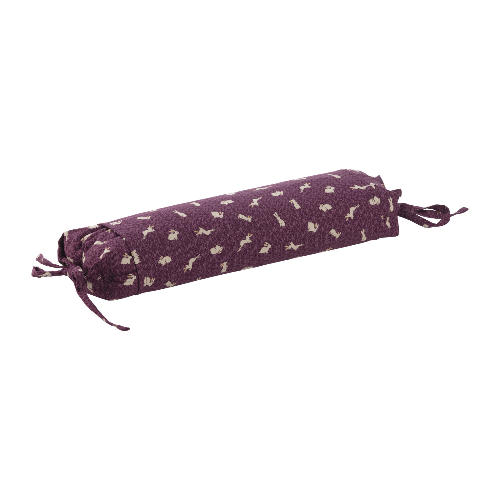J-Life Usagi Purple Buckwheat Hull Pillow_Pillows & Shams_Buckwheat Hull Pillow