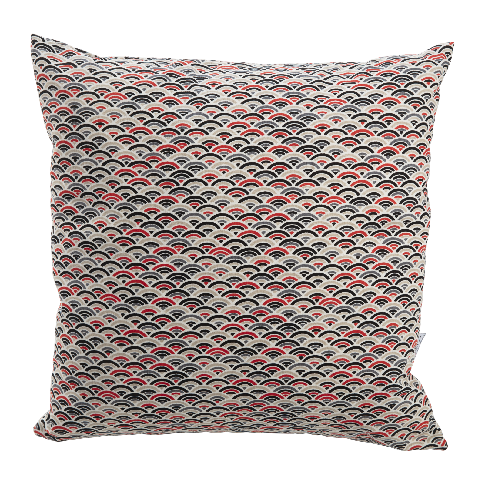 Colorful Seika Ha Red Throw Pillow