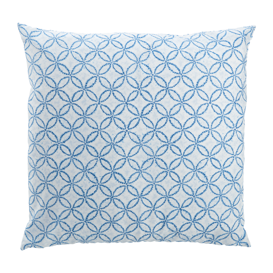 Taidai Light Blue Throw Pillow