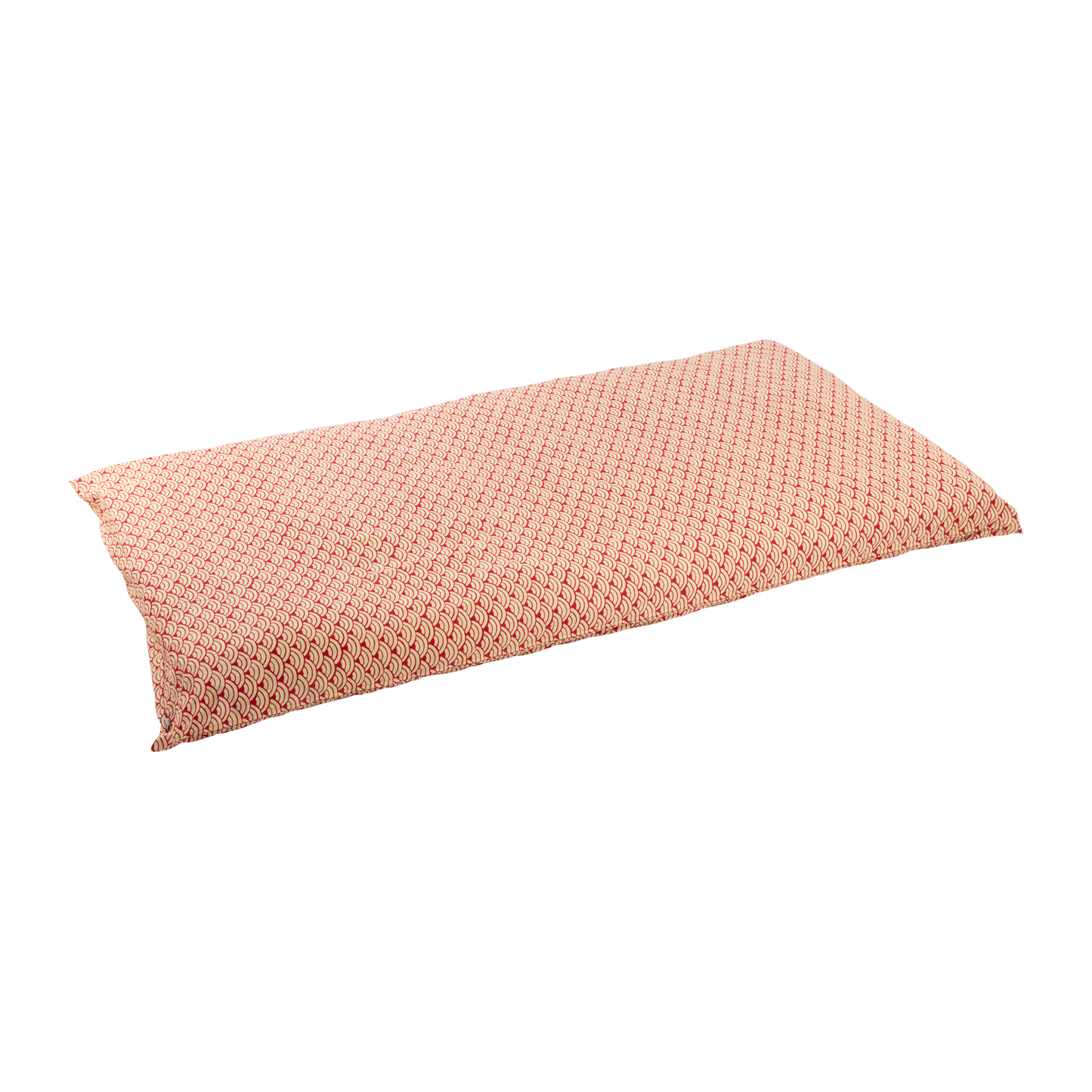 Shiki Futon Jumbo Seika Ha Red Removable COVER ONLY
