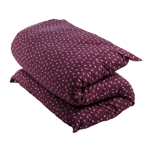 Shiki Futon Usagi Purple Removable COVER ONLY