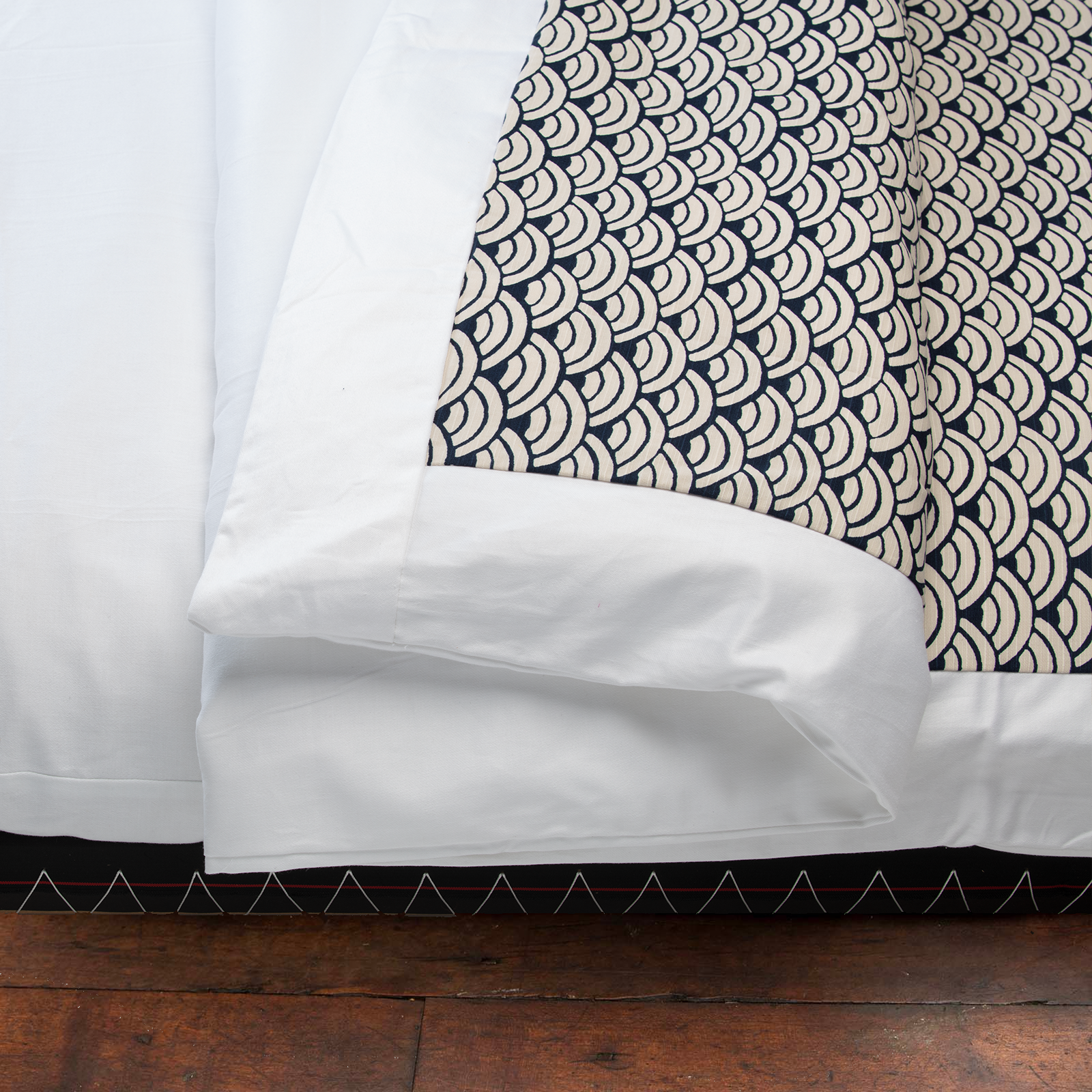 J-Life Jumbo Seika Ha Navy Custom Kakefuton with Removable Cover