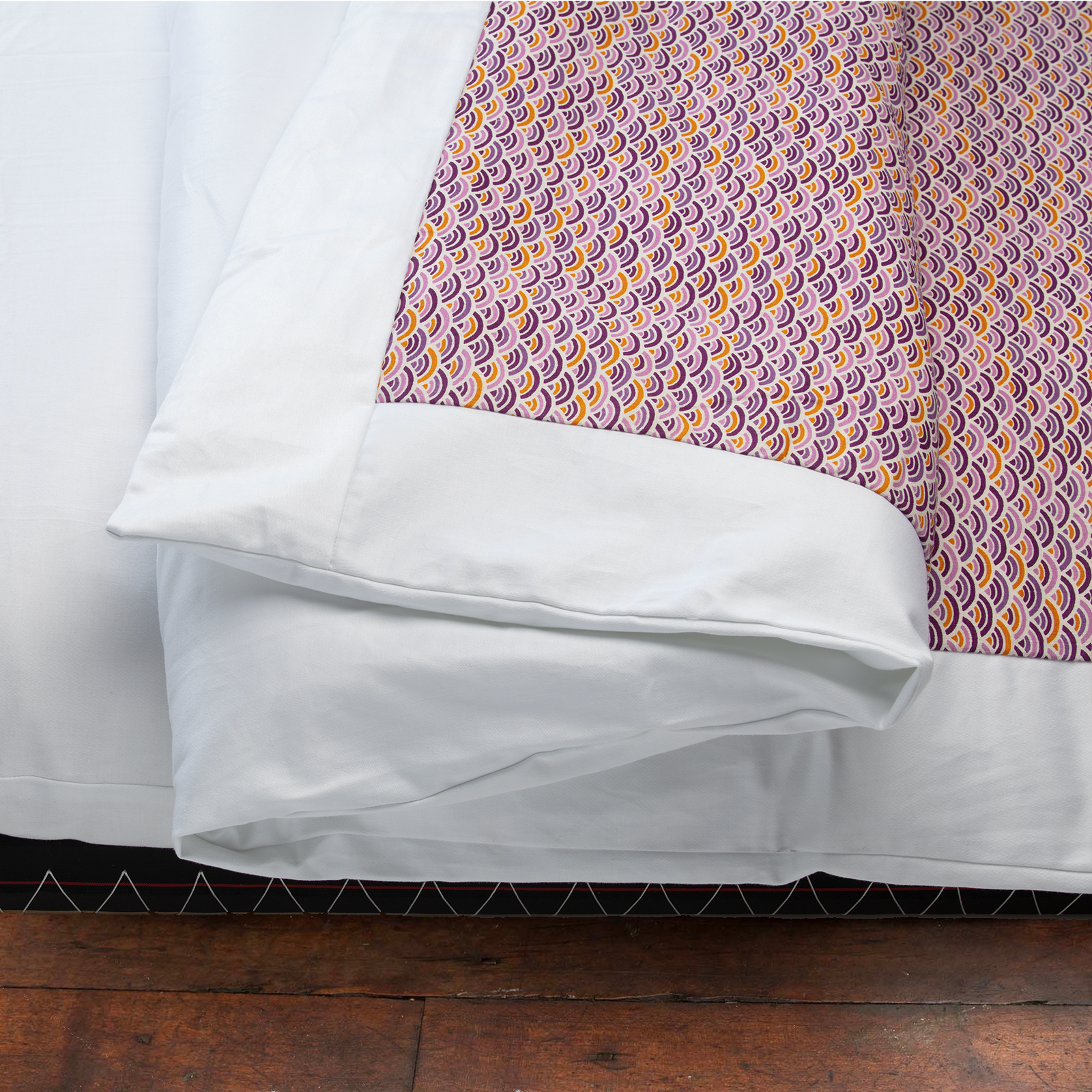 J-Life Colorful Seika Ha Purple Custom Kakefuton with Removable Cover
