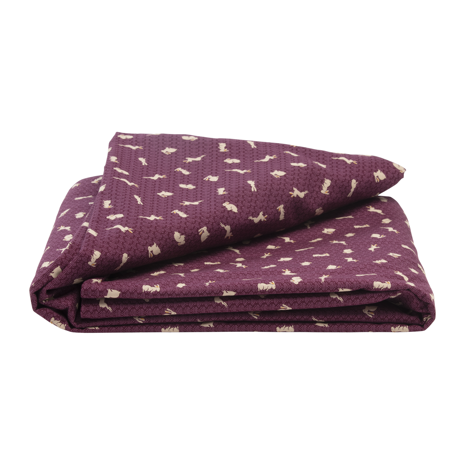 J-Life Kakefuton Usagi Purple Custom COVER ONLY_Kakefutons_Kakefuton Custom Cover Only_Japan Tradition