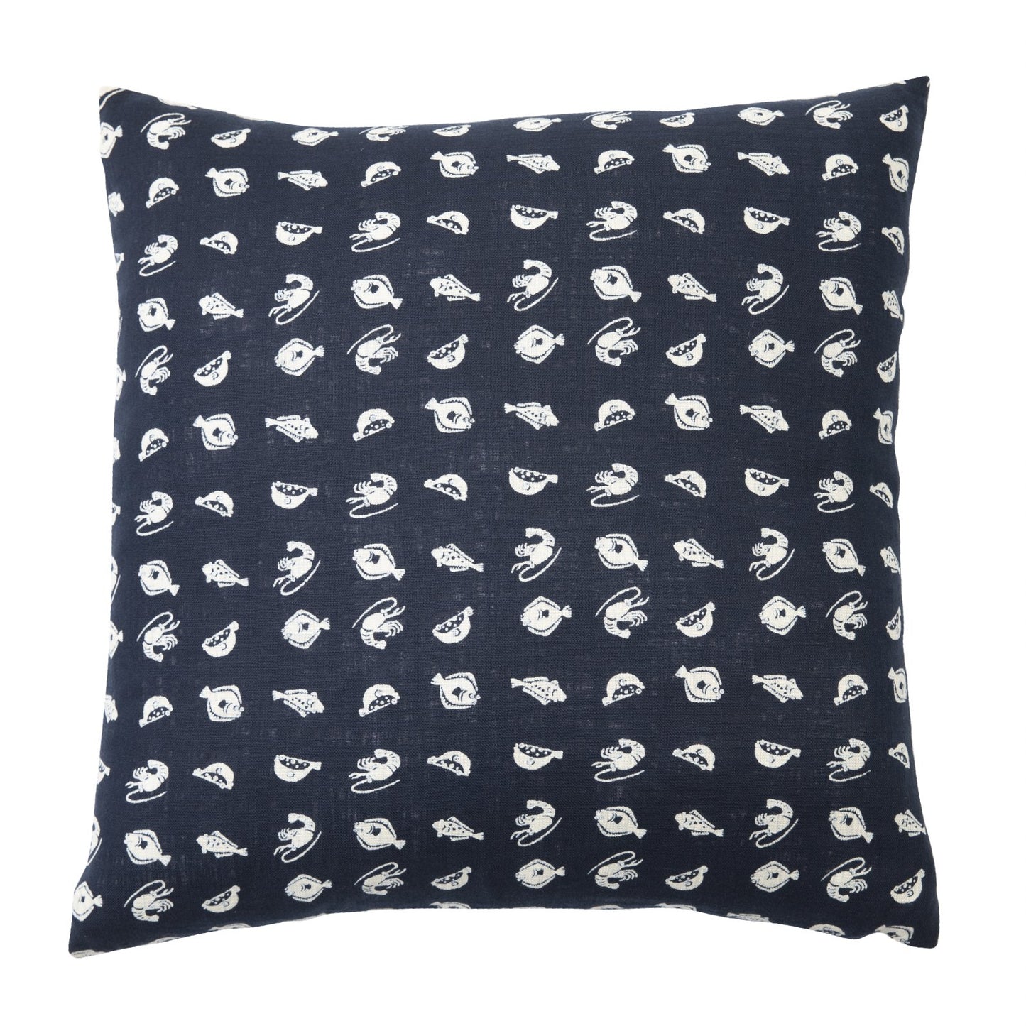 Marin Navy Throw Pillow