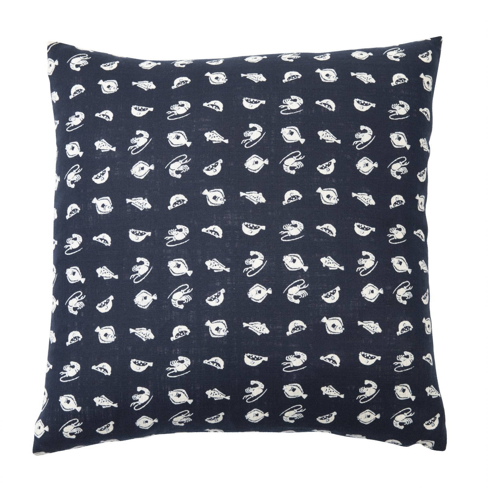 Marin Navy Throw Pillow