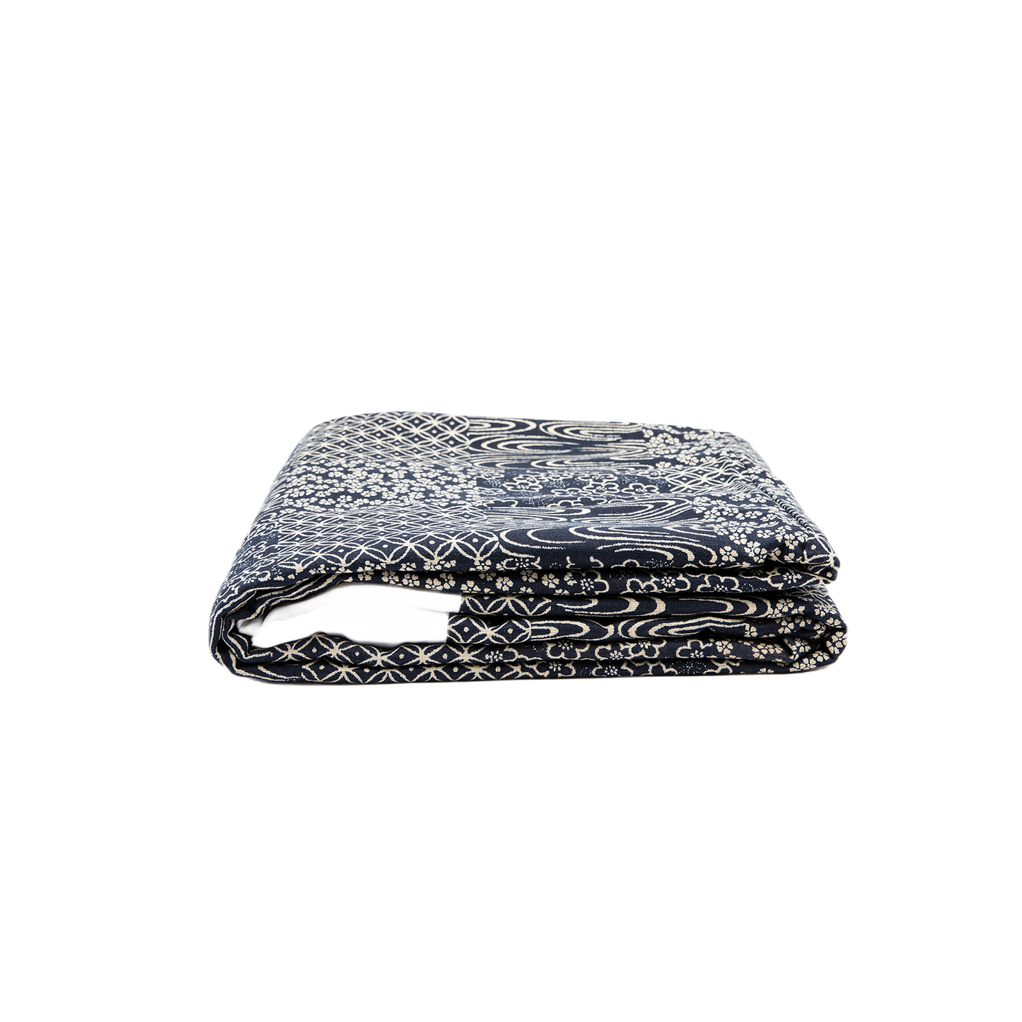 J-Life Patchi Navy Custom Kakefuton with Removable Cover_Kakefutons_Kakefuton with custom cover