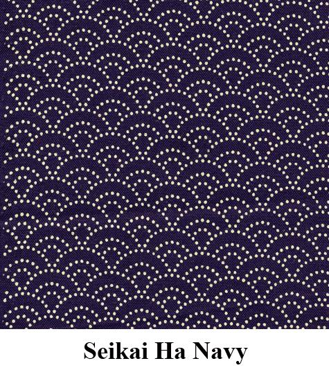 J-Life Kakefuton Seikai Ha Navy Custom COVER ONLY_Kakefutons_Kakefuton Custom Cover Only_Japan Tradition_Sleep System_Handmade