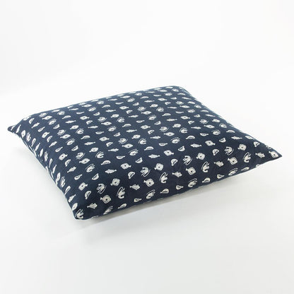 J-Life Marin Navy Zabuton Floor Pillow