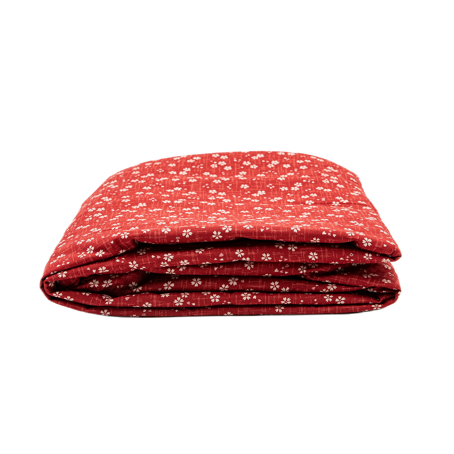 J-Life Sakura Red Custom Kakefuton with Removable Cover_Kakefutons_Kakefuton with custom cover_Japan Tradition_Sleep System_Handmade__1__2