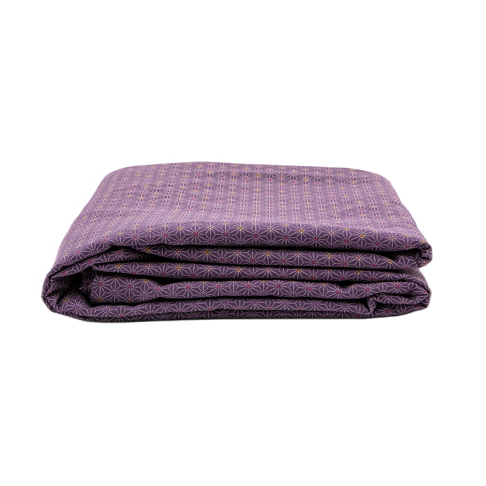 J-Life Asa No Ha Purple #3 Custom Kakefuton with Removable Cover_Kakefutons_Kakefuton with custom cover_Japan Tradition_Sleep System_Handmade__1__2