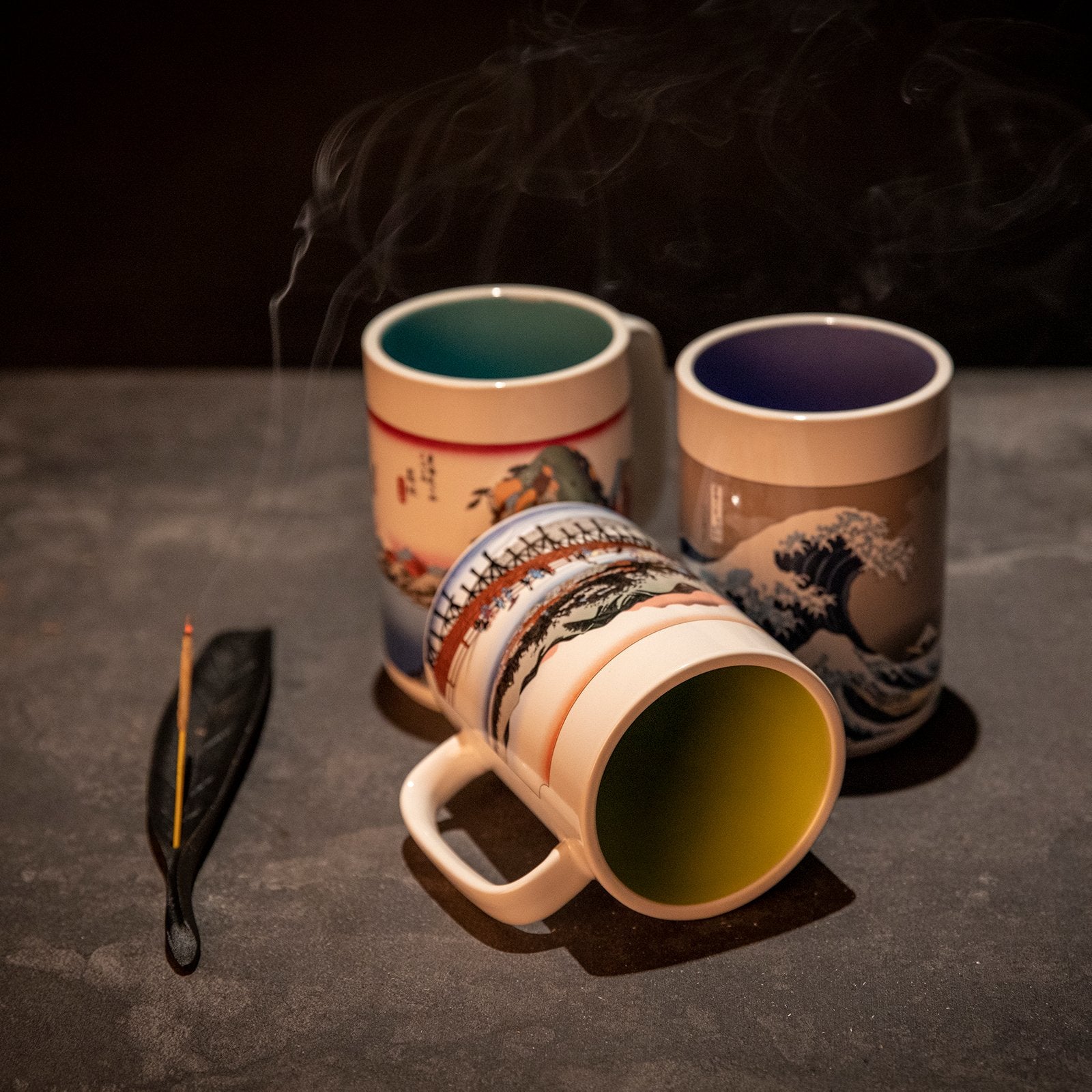 Large Mug, Sanjo Bridge_Lifestyle_Dining_Japanese Home_Traditional_1_2_3_4_5