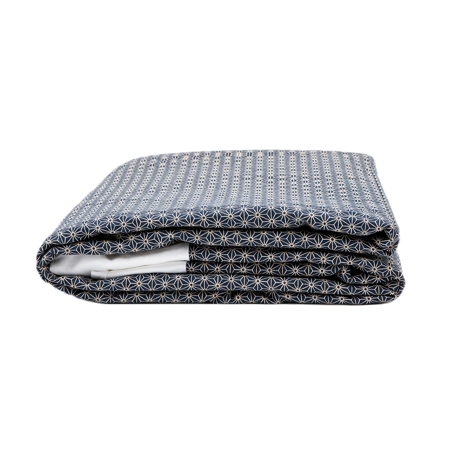 J-Life Asa No Ha Navy #2 Custom Kakefuton with Removable Cover