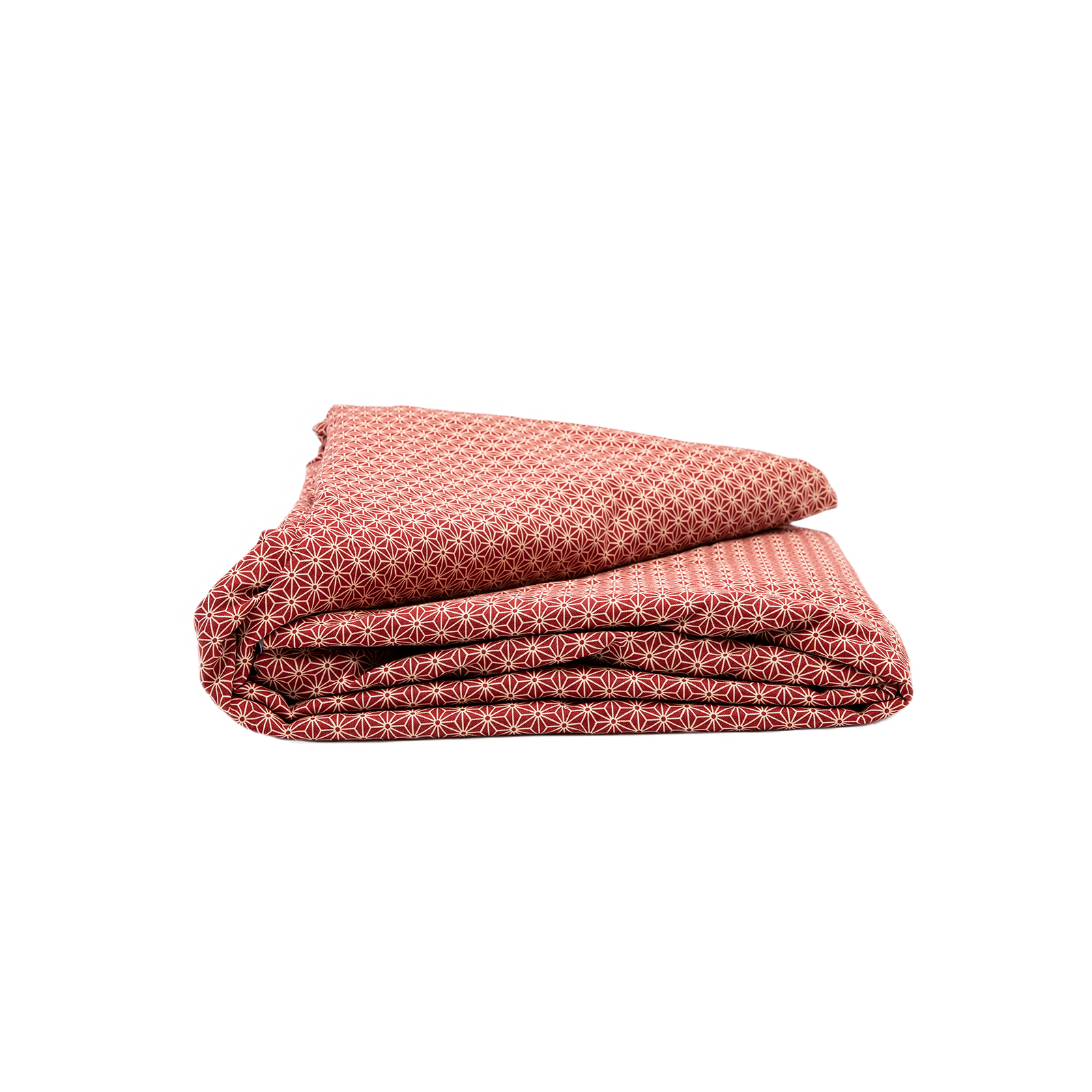 J-Life Asa No Ha Red Custom Kakefuton with Removable Cover_Kakefutons_Kakefuton with custom cover_Japan Tradition_Sleep System_Handmade__1