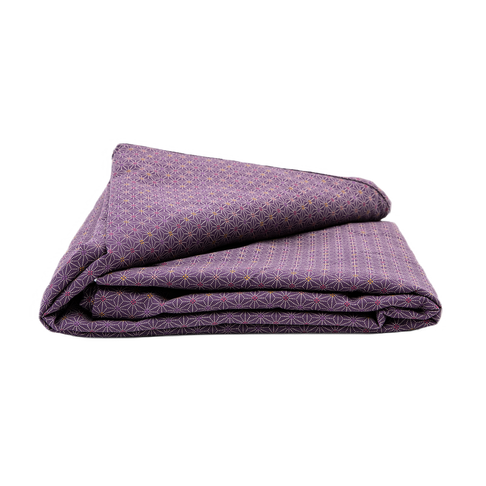 J-Life Asa No Ha Purple #3 Custom Kakefuton with Removable Cover_Kakefutons_Kakefuton with custom cover_Japan Tradition_Sleep System_Handmade__1