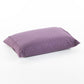 J-Life Asa No Ha Purple #3 Buckwheat Hull Pillow_Pillows & Shams