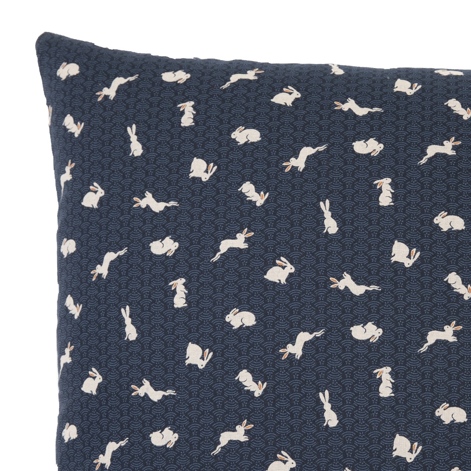 Usagi Navy Throw Pillow_Pillows & Shams_Throw Pillows