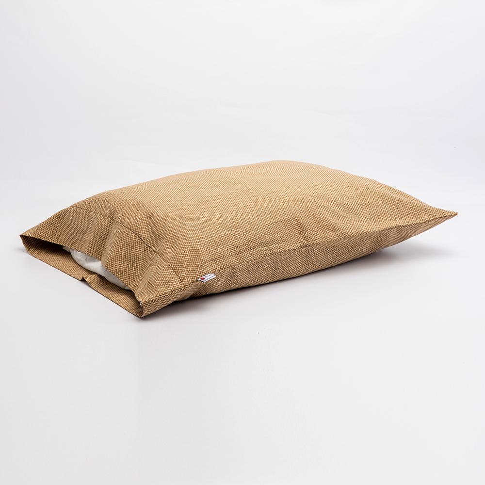 J-Life Dotto Tan Pillowcase