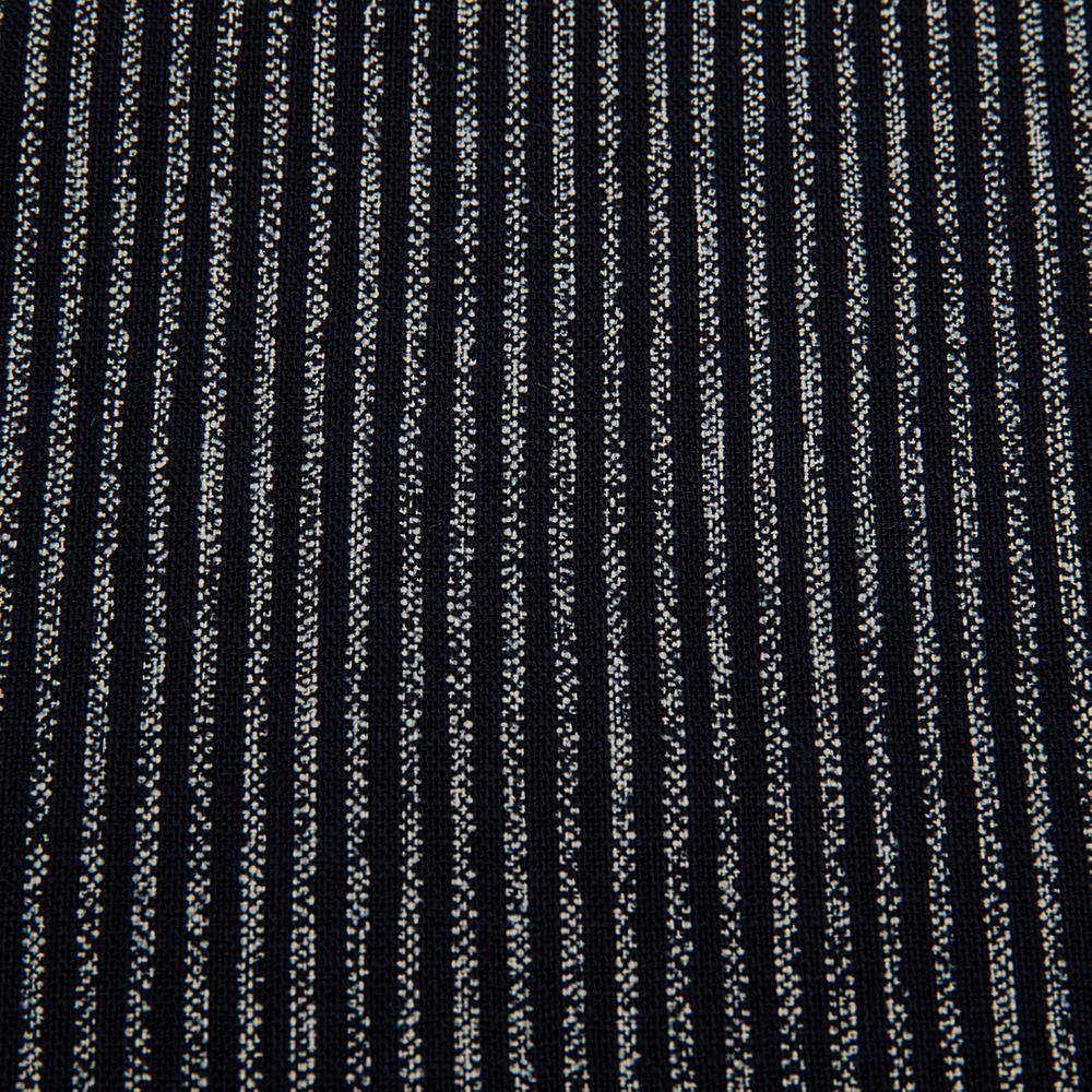 Imported Japanese Fabric - Shima Navy_Fabric_Imported from Japan_100% Cotton_Japanese Sleep System