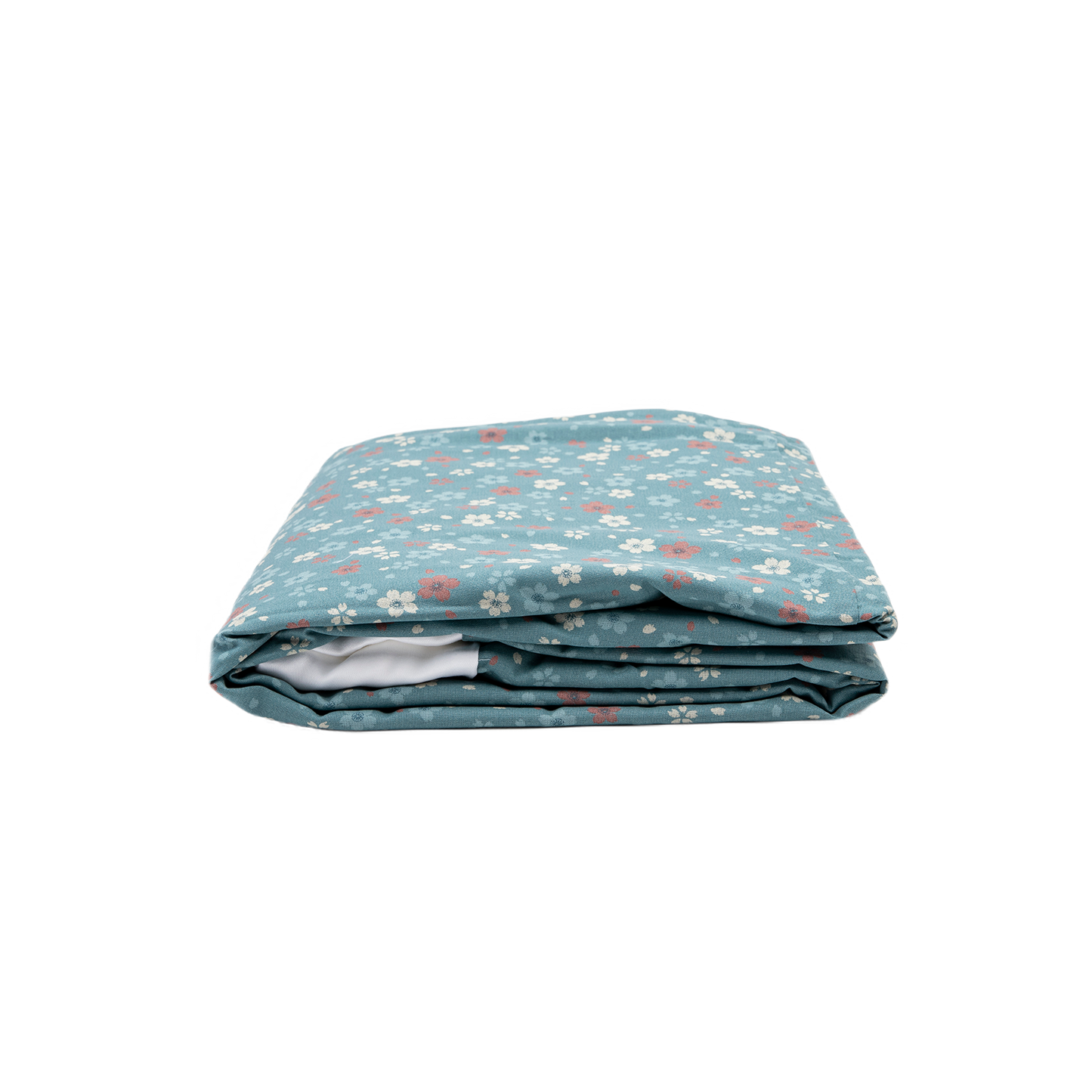 J-Life Cherry Blossom Blue Custom Kakefuton with Removable Cover_Kakefutons_Kakefuton with custom cover
