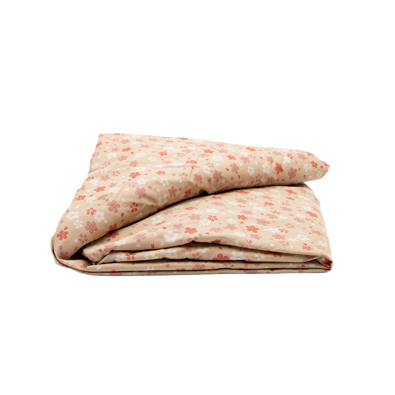 J-Life Kakefuton Cherry Blossom Tan Custom COVER ONLY_Kakefutons_Kakefuton Custom Cover Only_Japan Tradition