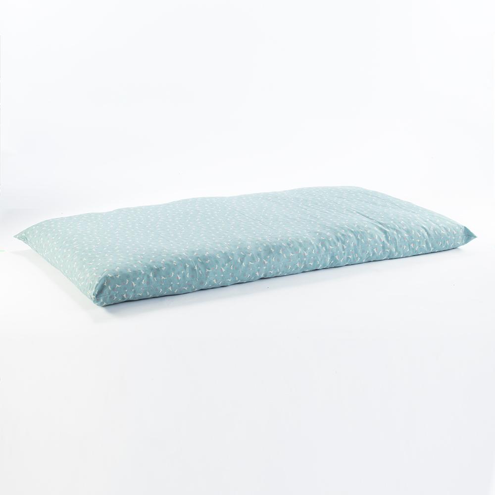 Shiki Futon Usagi Sky Blue Removable COVER ONLY